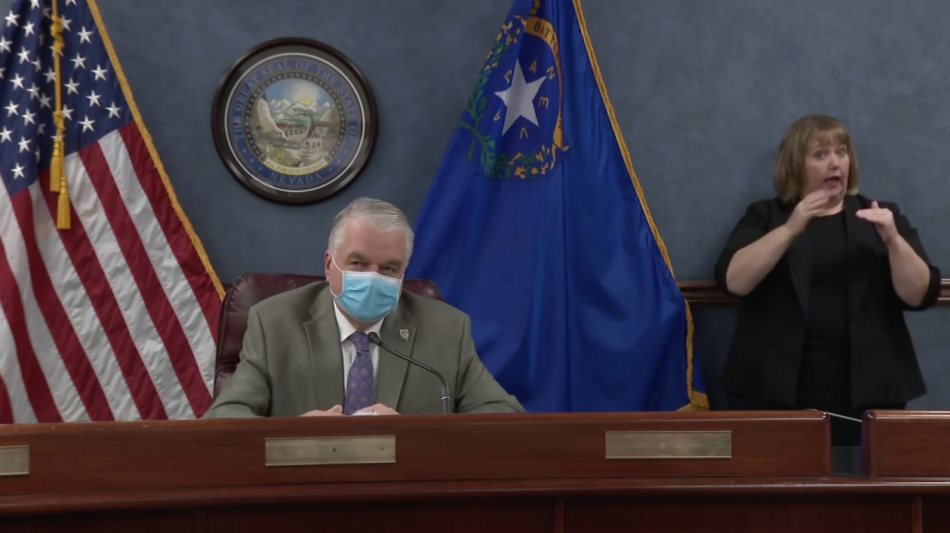 Gov. Sisolak also hinted the state was working on a new long-term planning framework for continued gradual business reopening.