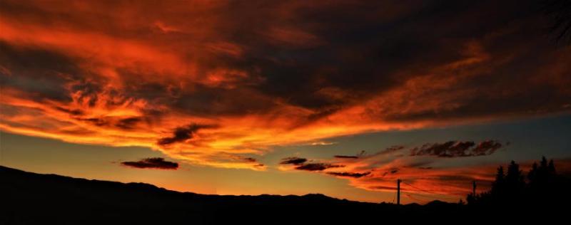 Summer Sunset over Carson City