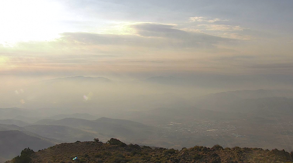 Alertwildfire.org photo from McClellan Peak at 7:46 a.m. Wednesday