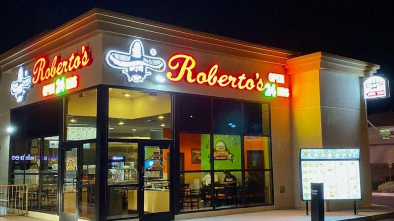 Roberto's Taco Shop in Las Vegas. A Carson City location will be opening soon at the former Jack in the Box on South Carson.