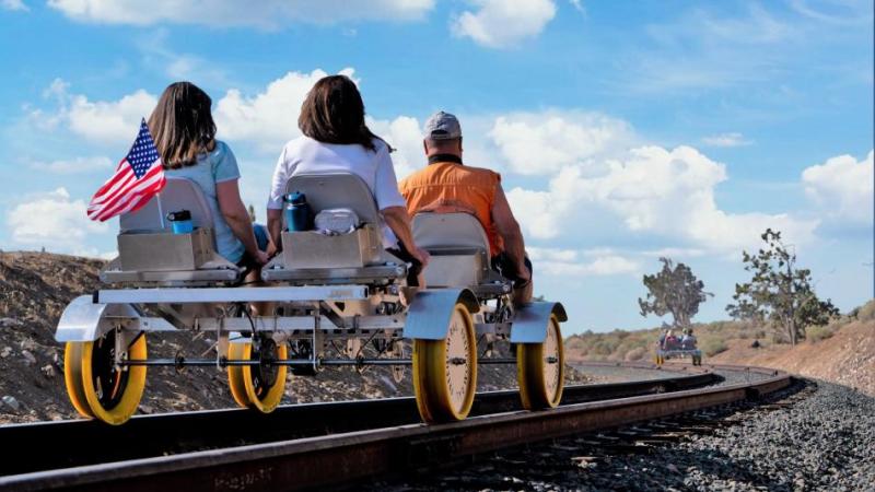 V&T Railway offers rail bike rides through Halloween