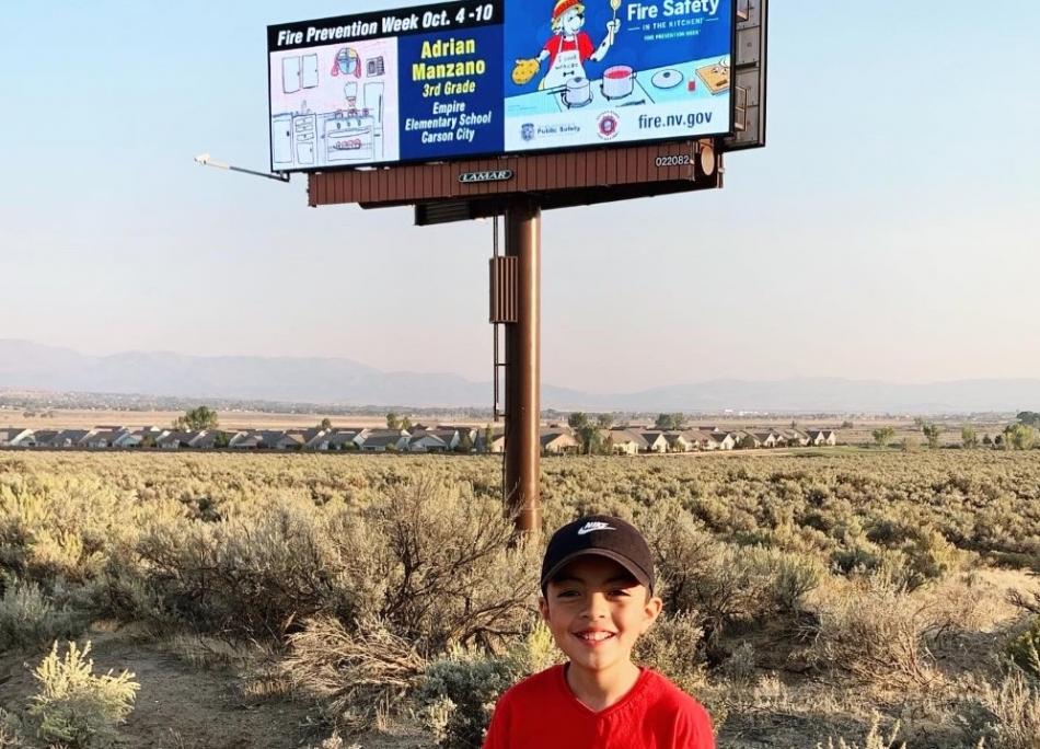 Adrian Manzano is a third grade student at Empire Elementary School