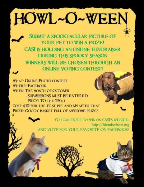 Howl~O~Ween CASI Photo Contest