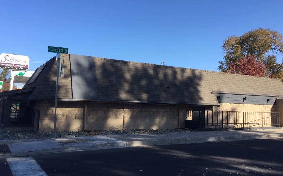 The new owners are currently renovating the building at North Carson and Corbett.