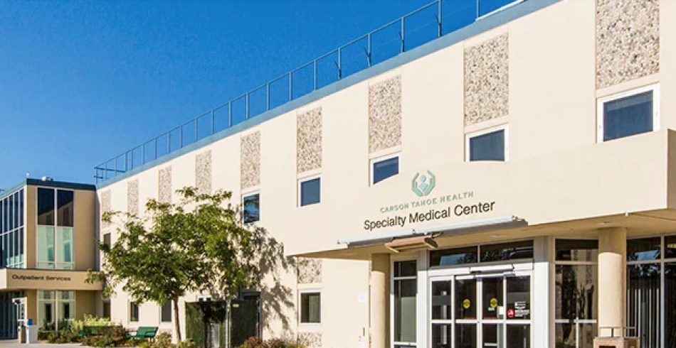 Carson Tahoe Specialty Medical Center, is at 775 Fleischmann Way.
