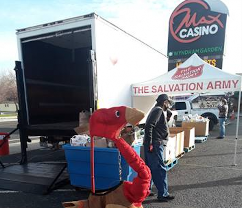 The Carson City community donated a staggering 453 turkeys and $13,853 to purchase additional turkeys.
