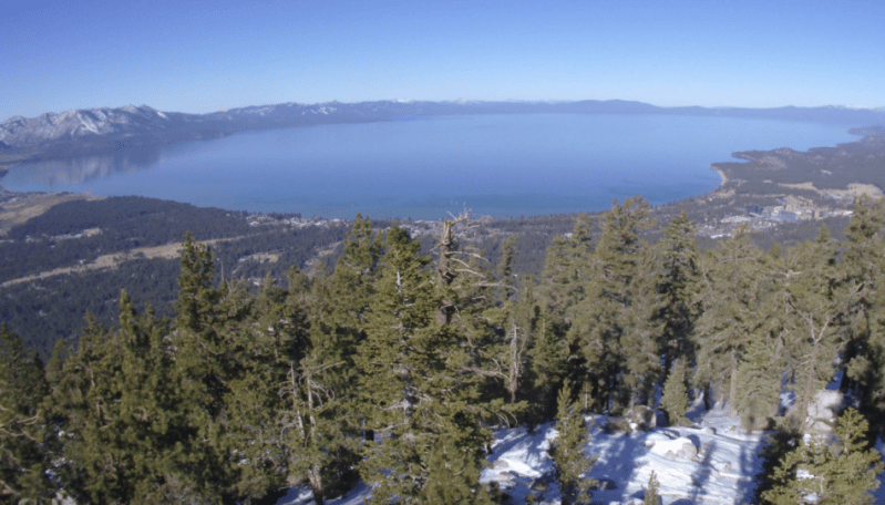 A few inches of snow is possible at Lake Tahoe and the high Sierra, according to weather forecasters.