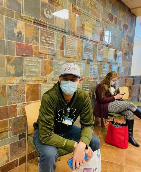 Preparing for the Pfizer vaccine last week. CTH received 400 Moderna doses on Monday.