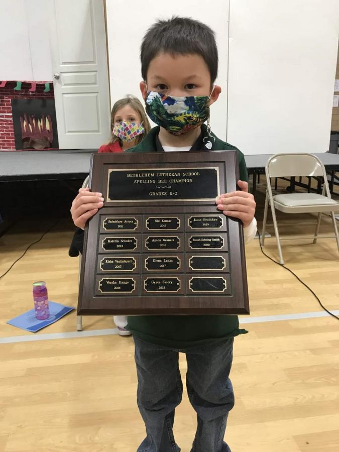 Jay Chung, 1st and 2nd grade winner