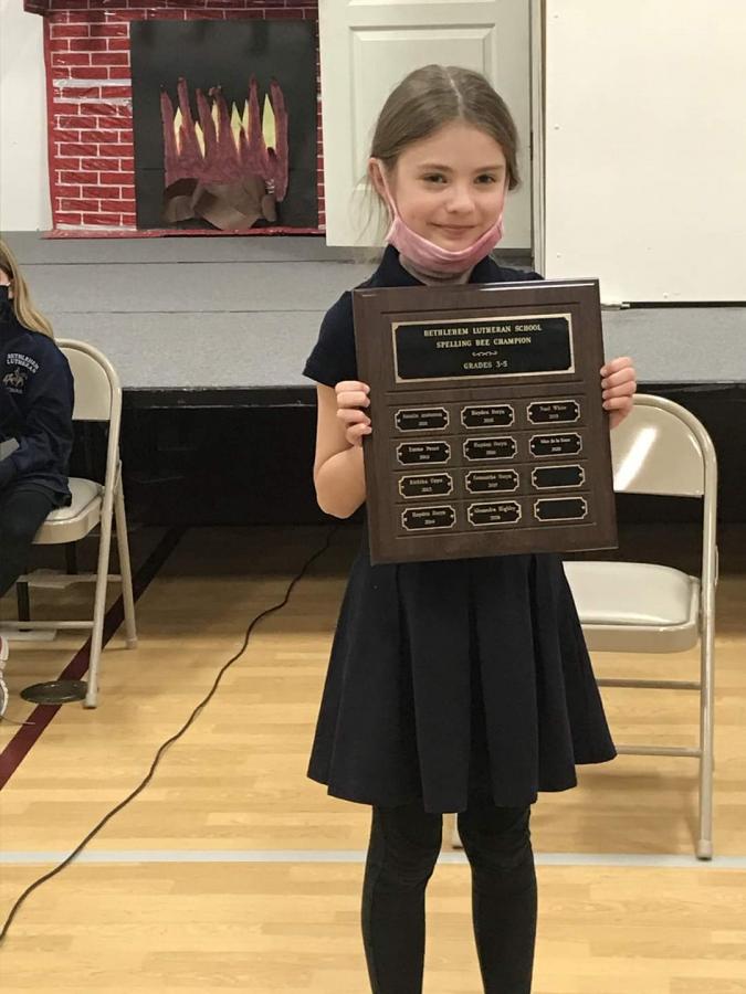 Hannah Bahn, 3rd-5th grade winner