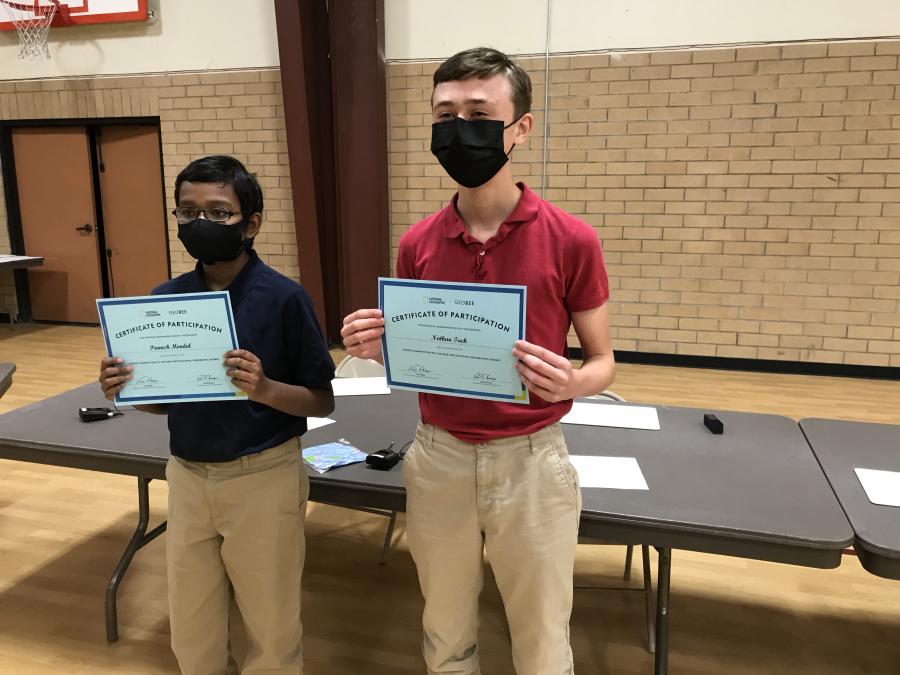 GeoBee finalists