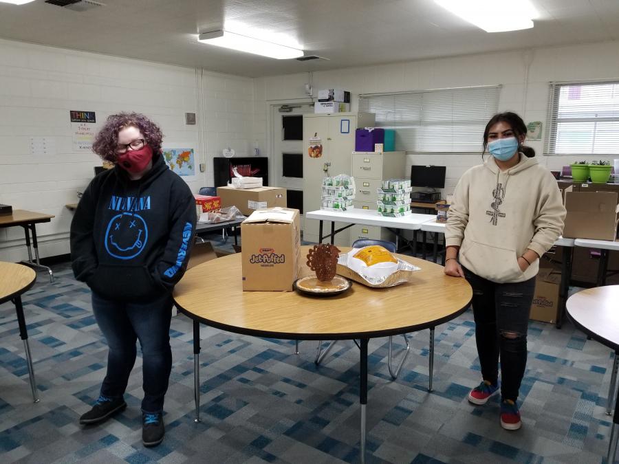 Ocean and Kyra, PHS Leadership Students