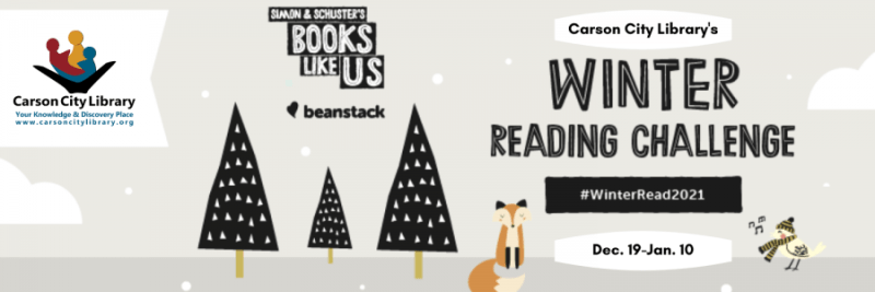 Carson City Library's Books Like Us: Winter Reading Challenge runs Dec. 19-Jan.