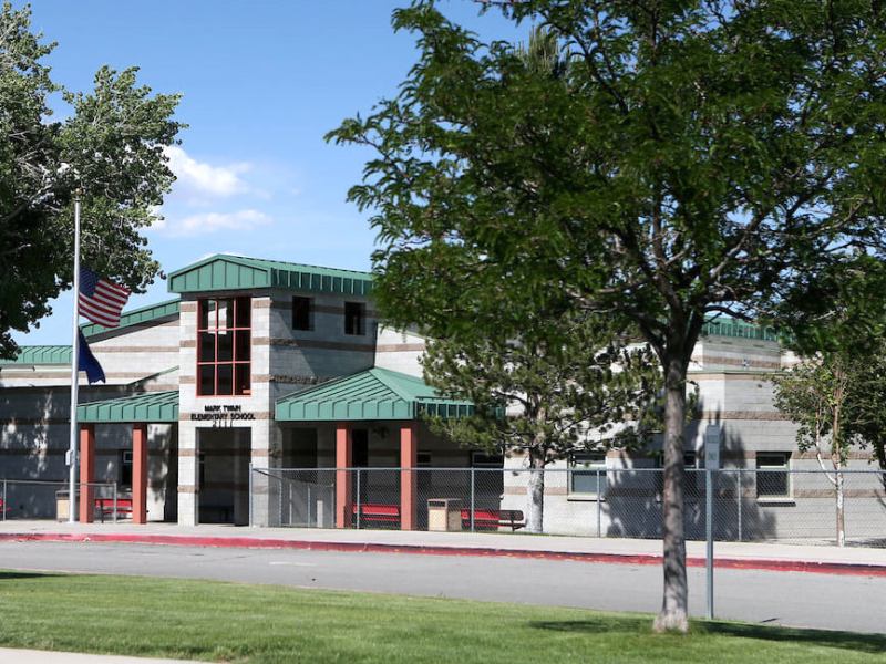 File photo of Mark Twain Elementary in Carson City.