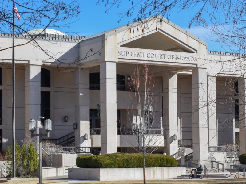 The Nevada Supreme Court building in this file photo by Tanja Musselman
