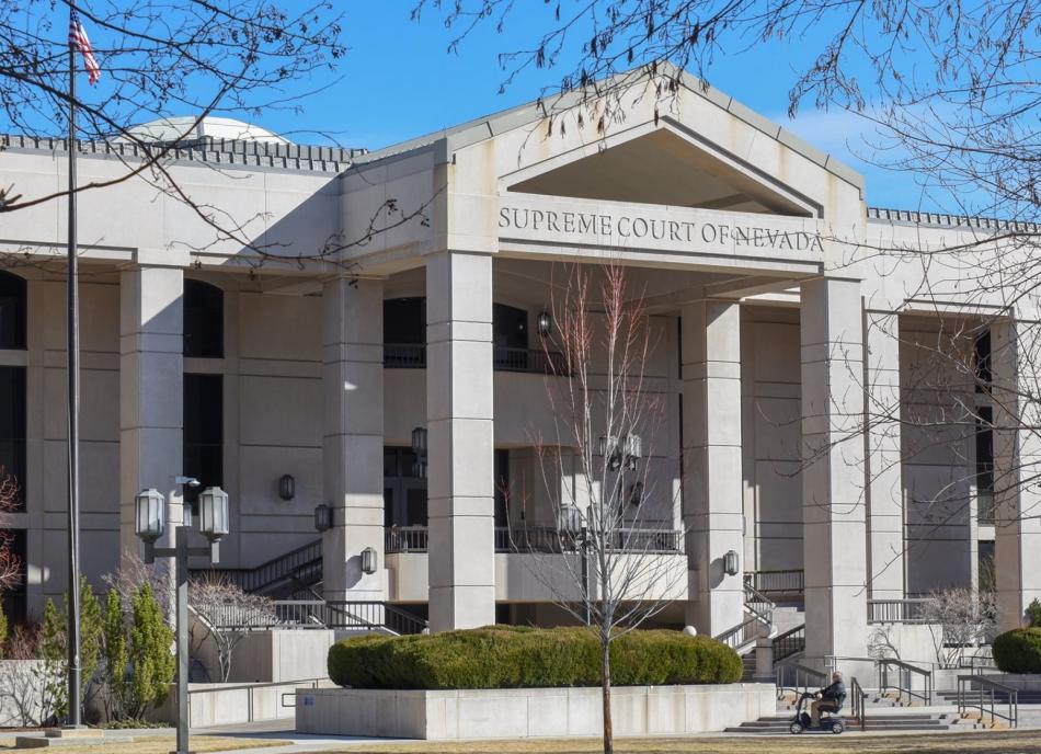 The Nevada Supreme Court building in this file photo by Tanja Musselman