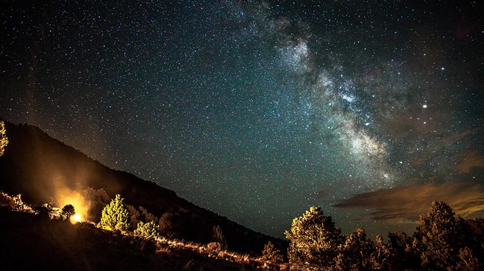 Massacre Rim near Gerlach is one of 7 Dark Sky sanctuaries in the world. Photo BLM Nevada