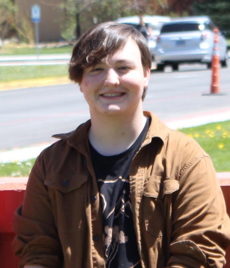 Scholarship winner Michael Service