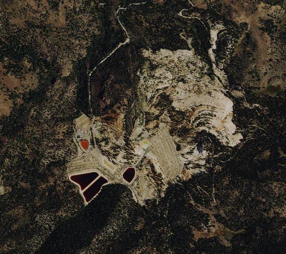 Leviathan Mine, a superfund toxic site