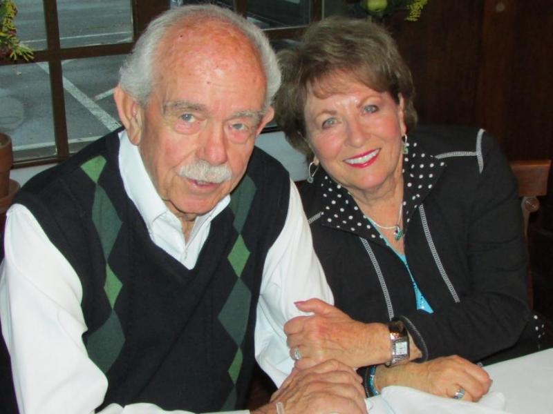 Garth Richards and his wife Joanie.