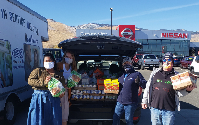 The Thanksgiving turkey drive is from 7 a.m. to 7 p.m. at Carson City Nissan, 2750 S Carson St.