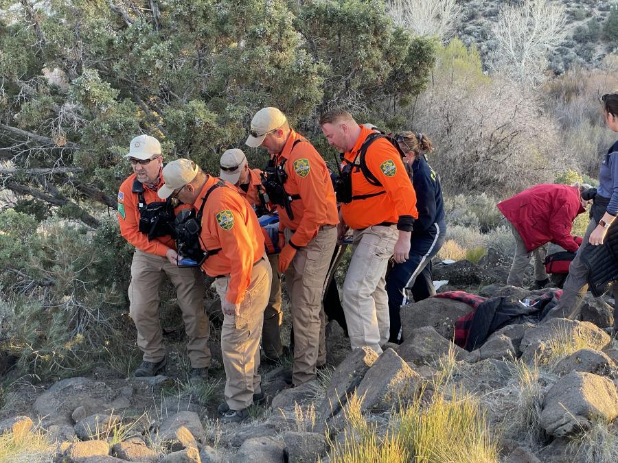 Training in Brunswick Canyon