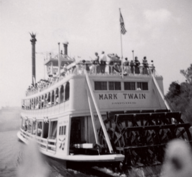 Photo taken at Disneyland in 1955 by 11-year-old McAvoy Layne