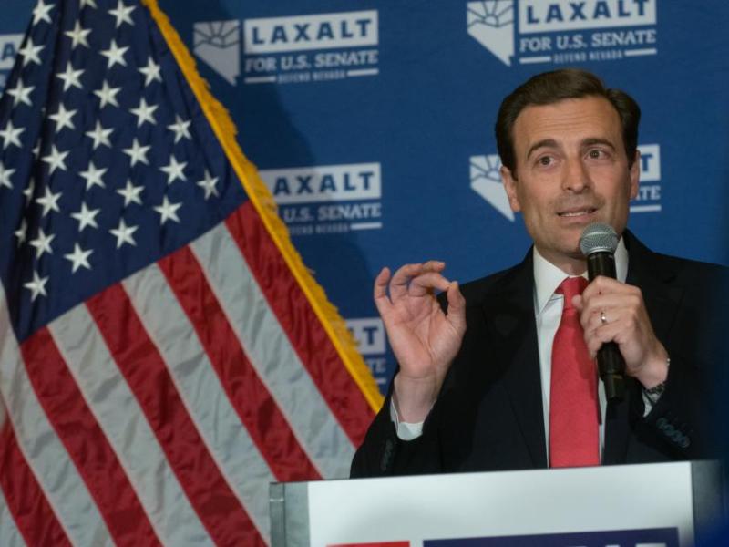 Former Nevada attorney general and Senate candidate Adam Laxalt. (David Calvert, The Nevada Independent)