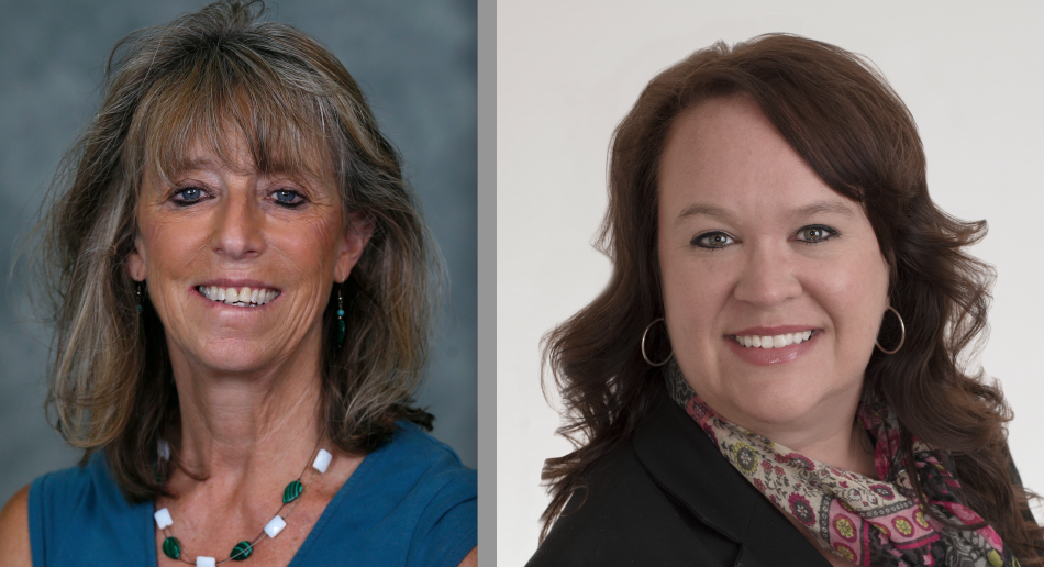 Dianne Hilliard and Darla Dodge