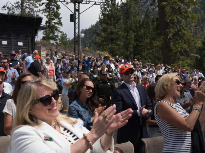 Audience at the 26th Annual Lake Tahoe Summit. Photo by David Calvert. Aug. 16, 2022.