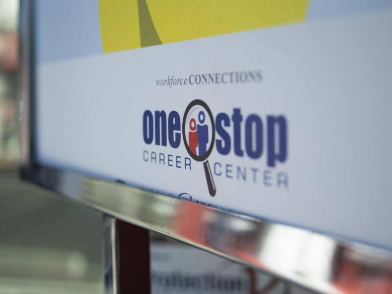 Signage as seen outside the One-Stop Careeer Center in Las Vegas on Thursday, Sept. 3, 2020. Daniel Clark/The Nevada Independent