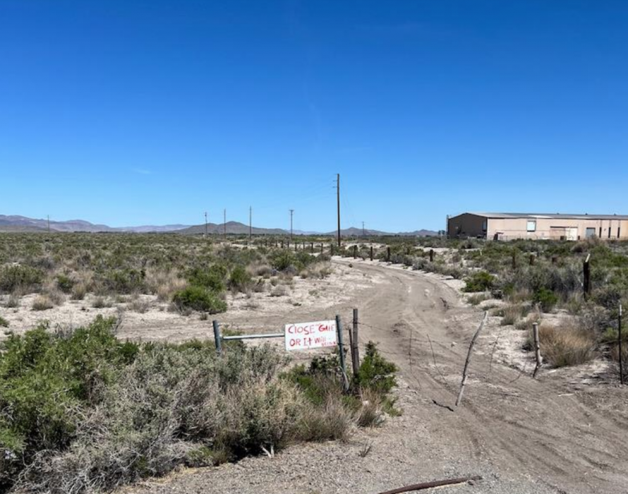 The Geothermal and Solar plant is proposed to be built on Highway 95A