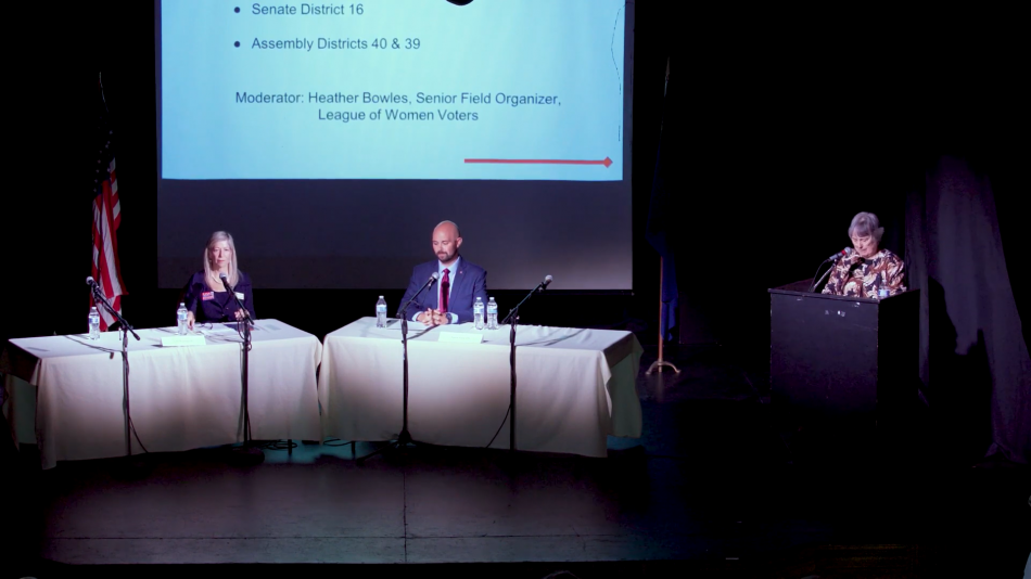 Screenshot from Nevada Appeal youtube livestream.