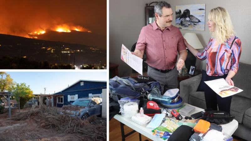 Local residents prepare for wild weather and natural disasters