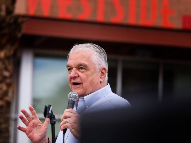 Gov. Steve Sisolak.