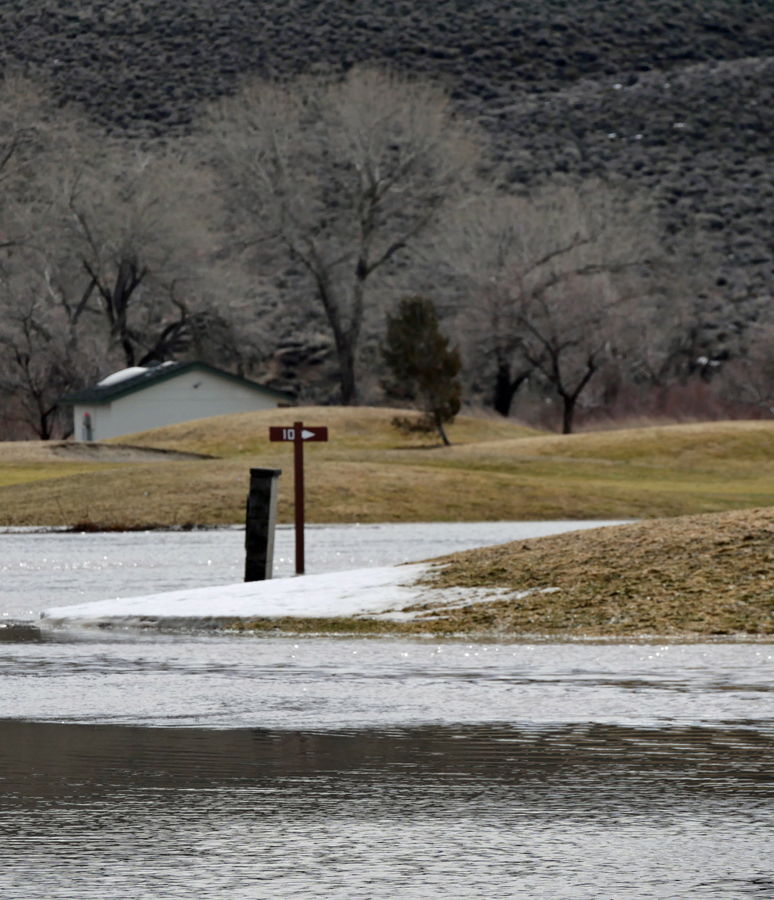The way to hole 10