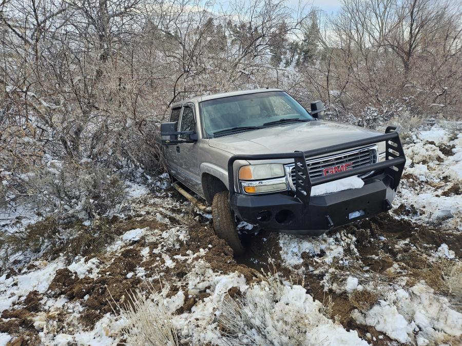 The trails are treacherous.  Lots of hidden dangers