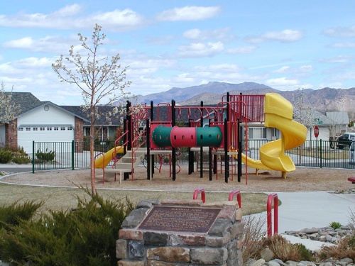 All the playground equipment will be replaced.