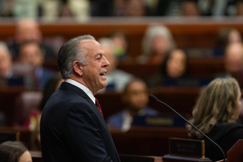 File photo of Gov. Lombardo via The Nevada Independent.