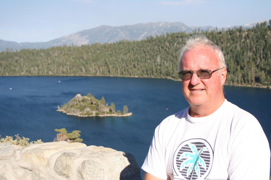 Dave Lawson at Emerald Bay.