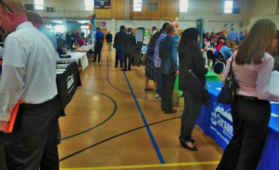 The job fair is from 11:30 a.m. to 3 p.m. at the Carson City Community Center.
