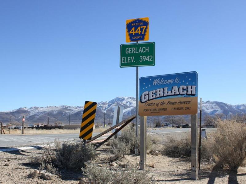 In 2020, Blockchains LLC purchased water in two groundwater basins near Gerlach, Nev. (Daniel Rothberg/The Nevada Independent)