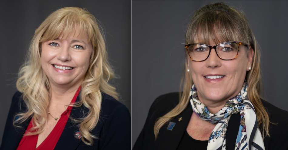 Sara Sharkey and Christie Fernquest — Realtors of the Year