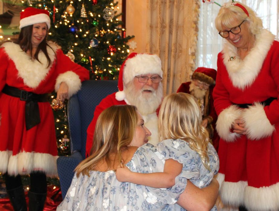 The festive day was truly a multi-generational family affair.