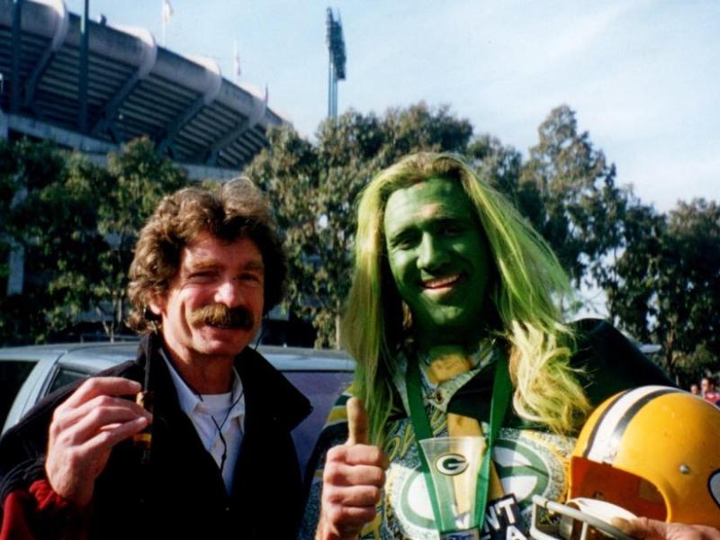 File photo: Niners, Packers at Lambeau Field.