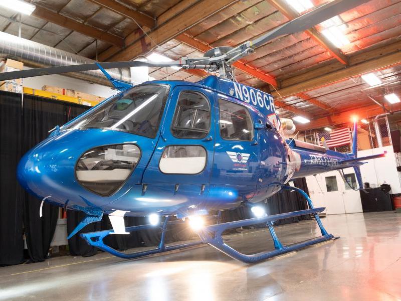 The new aircraft, Care Flight 1.
