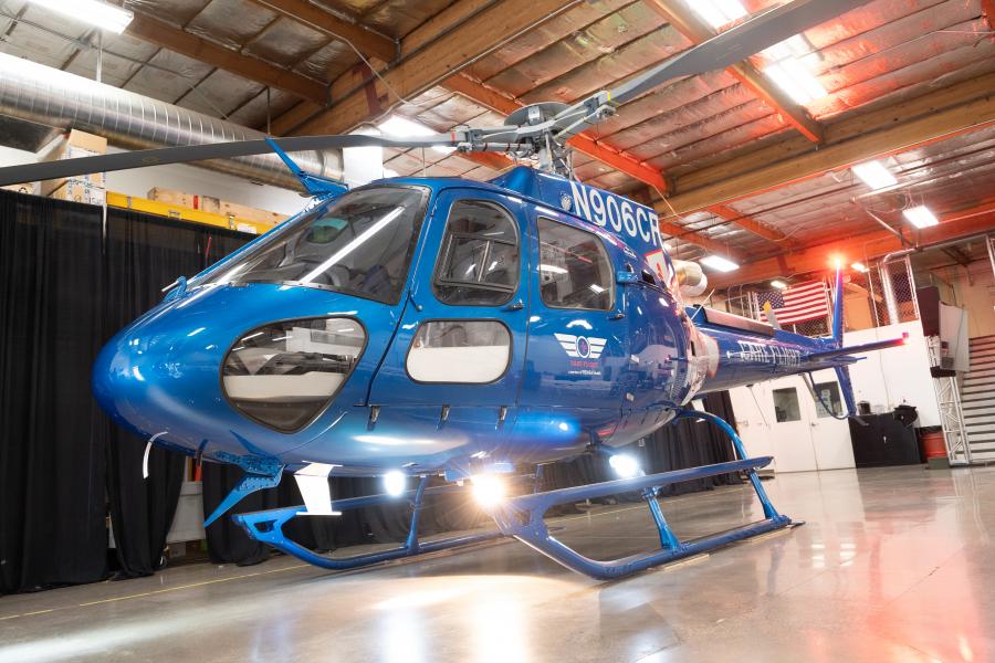 The new aircraft, Care Flight 1.