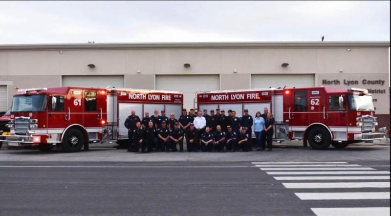 Photo courtesy of North Lyon Fire
