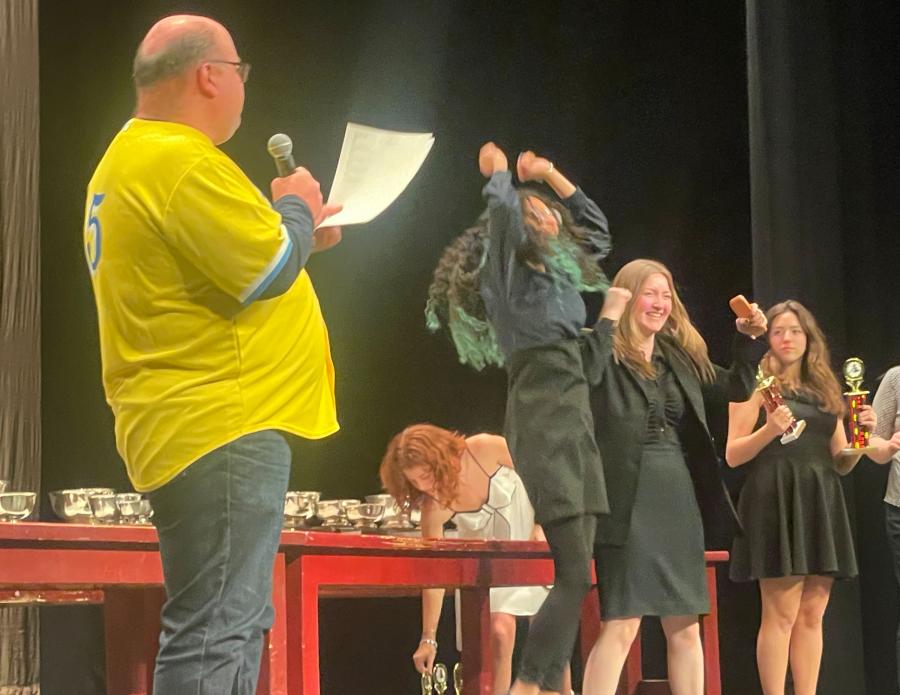 Summer and Nasia react to winning 1st in policy.