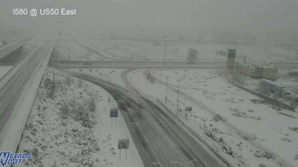 Screenshot taken from NV Roads cameras.
